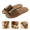 thumbnail image 1 of FONDOTIN Non-slip Slippers Rattan Slippers 1 Pair 10.22X3.93X0.59in, 1 of 8
