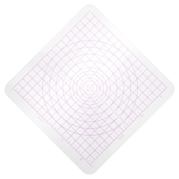 FONDOTIN Pottery Acrylic Rolling Board Transparent 1Pack