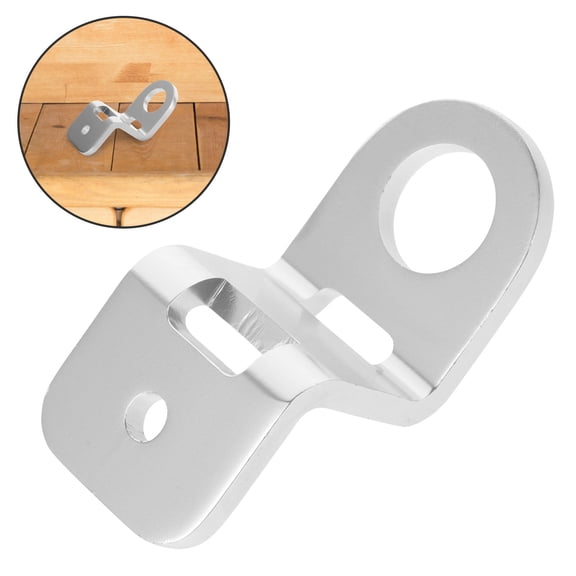 FONDOTIN Radiator Brackets 1Pack Silver Aluminum Alloy Rectangular Universal Design for Car Radiator