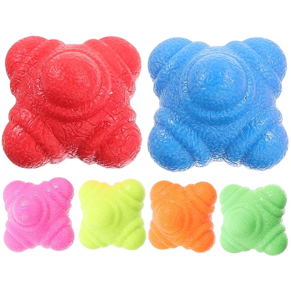 FONDOTIN Reaction Training Set 6 Hexagonal Fitness For Goalkeeper Training Hand Eye Coordination Exercises