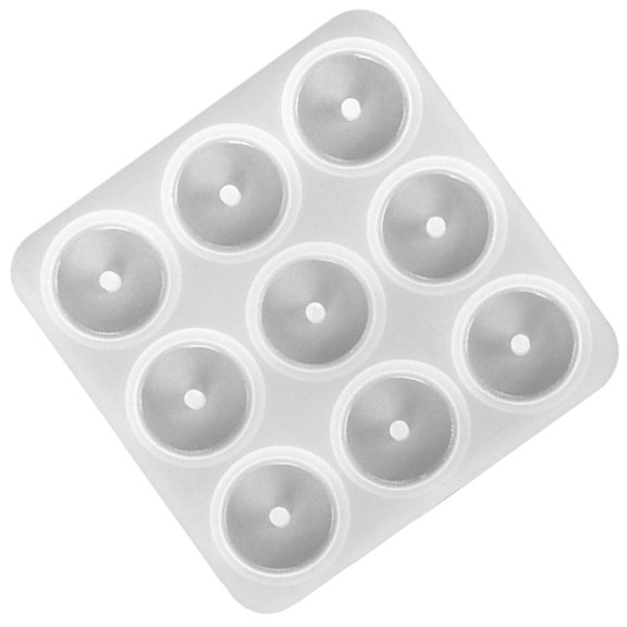 FONDOTIN Pendants Silicone Mold DIY Craft Transparent 1Pcs for Handicraft Enthusiasts in Craft Fairs