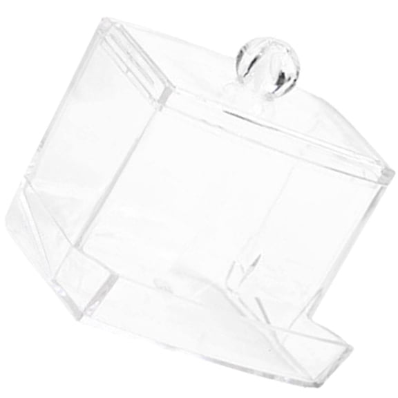 FONDOTIN Rutin Chicken Food Bowl Square Acrylic 1Set