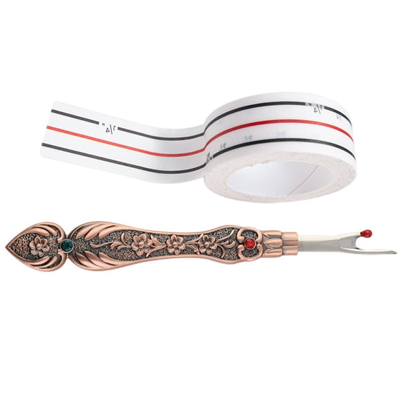 FONDOTIN Durable Zinc Alloy Seam Rippers for Sewing with Non-Slip Handle 1Set