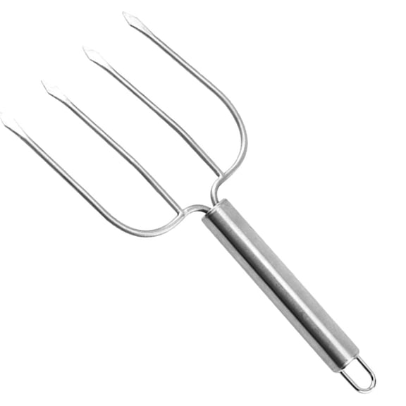 FONDOTIN Stainless Steel Grilling Fork for Outdoor BBQ Camping and Picnics 1Set