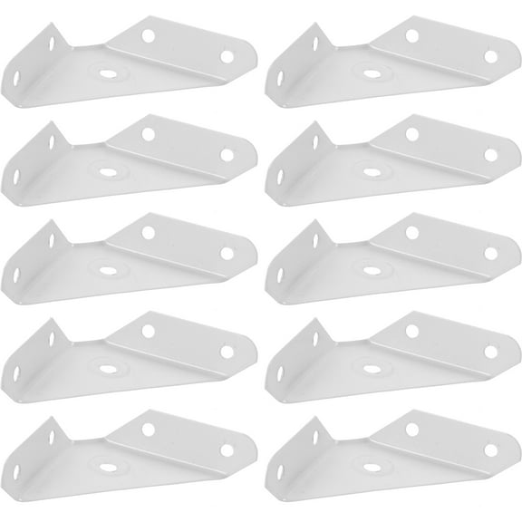 FONDOTIN Steel Triangle Support Bracket 12Pcs for Cabinet Corner and Frame Fixing 3.93X1.97X0.79in