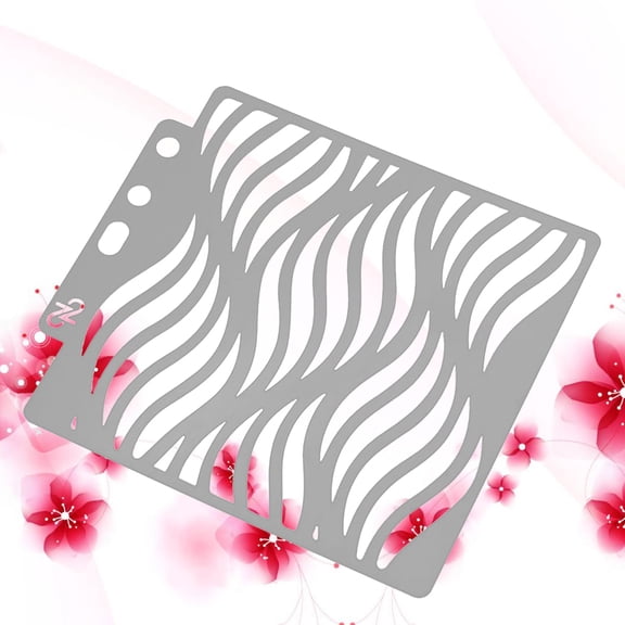 FONDOTIN Stencils Lace Ruler Gift Making Art Painting Template