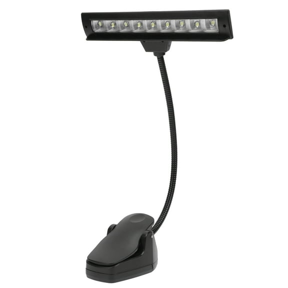 FONDOTIN USB Clip Reading Lamp Adjustable LED Music Stand Light Practical Home Use
