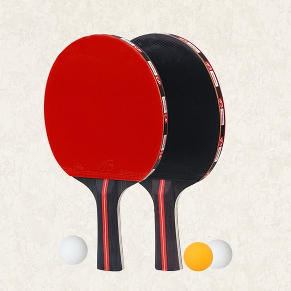 FONDOTIN Assorted Color Table Tennis Racket Set with Unique Features for All Player Levels