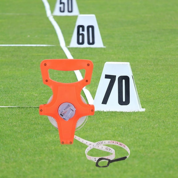 FONDOTIN Soft Tape Measure for Field Track and Athletic Use with Impact Resistant Handle