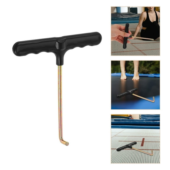 FONDOTIN Trampoline Install Tool Trampoline Spring Puller Tool Multi Hook Shape 1Set