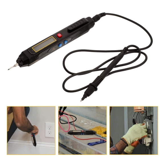 FONDOTIN Voltage Test Multimeter Electrical Voltage Tester Assorted Color Electrician Tools 1Set