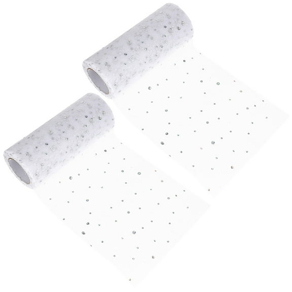 FONDOTIN Portable White Cloth Hat Patch Gauze Roll for Sewing and Decorative Garment Fabric