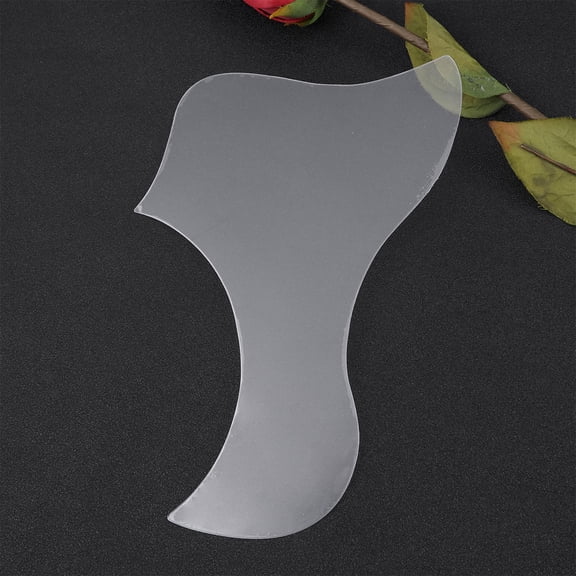 FONDOTIN Guitar Plastic Pickguard Set White Transparent Anti Scratch Protective Plate