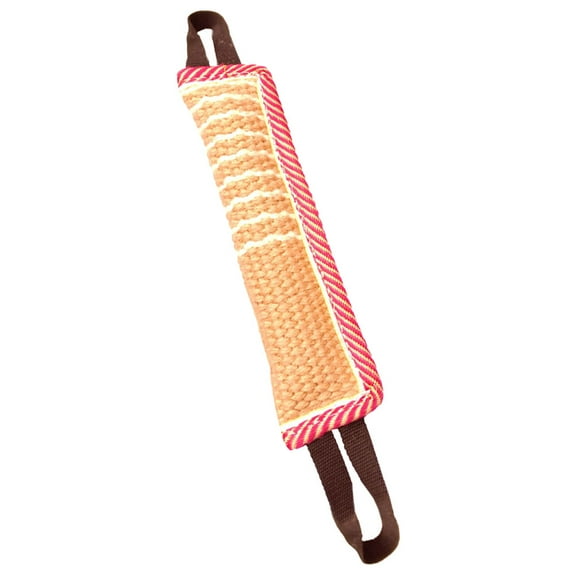 FONDOTIN Dog Bite Training Tool Stick Hemp Rope 1Set