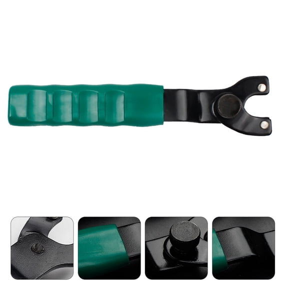 FONDOTIN dual use spanner Angle Grinder Wrench Plastic Green 1Set for Professionals Repair