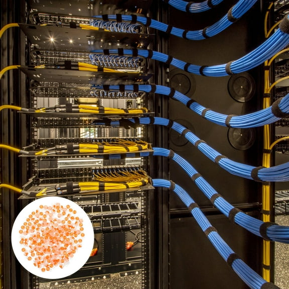 FONWILYO 180Pcs Usage Terminal Block for Telephone Cord and Wiring Installation