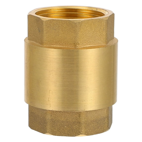 FONWILYO 1Pack Change-Over Valve Air Injection System for Air Compressor Components Golden Brass 2.1x1.6x1.6in