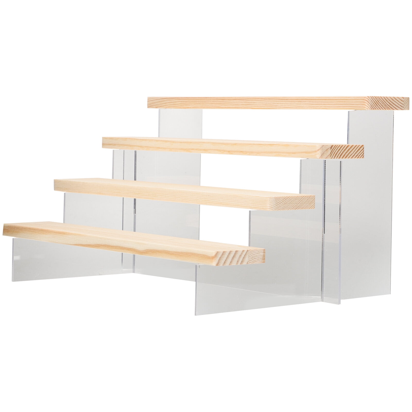 FONWILYO Riser Display Shelves Tiered Design 1Pcs 11.79x8.65x6.68in ...
