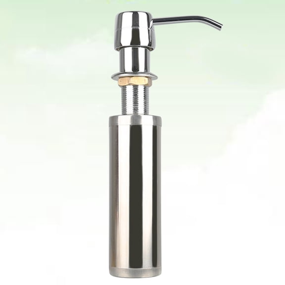 FONWILYO 1Pack Stainless Steel Kitchen Dispenser With Rectangular Shape And Minimalist Style For Cleaning