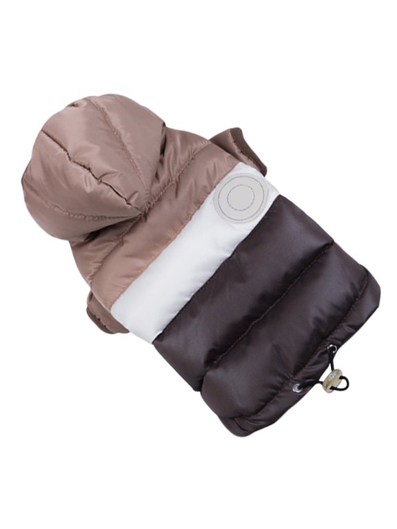 1Pc Dog Warm Vest Cozy Cotton Winter Outfit for Pet with Loose Fit Design