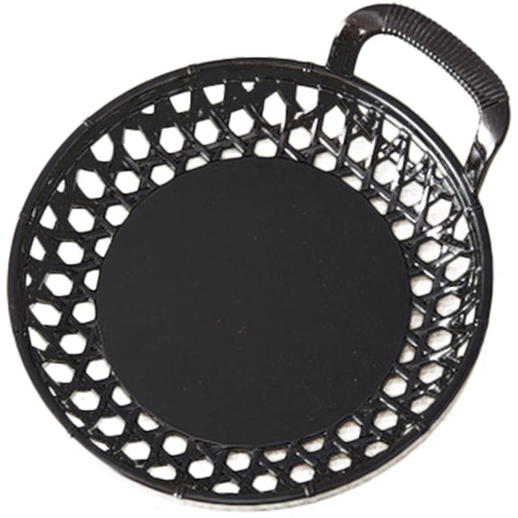 FONWILYO 1Pcs Fruit Baskets for Customers D Shaped Plastic Retro Design Microwave 60x5 89x0 98in