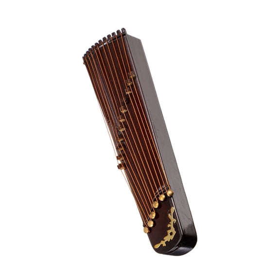 FONWILYO 1Pcs Guzheng Model Wooden Home Decoration Rectangular Shape for Home Decor