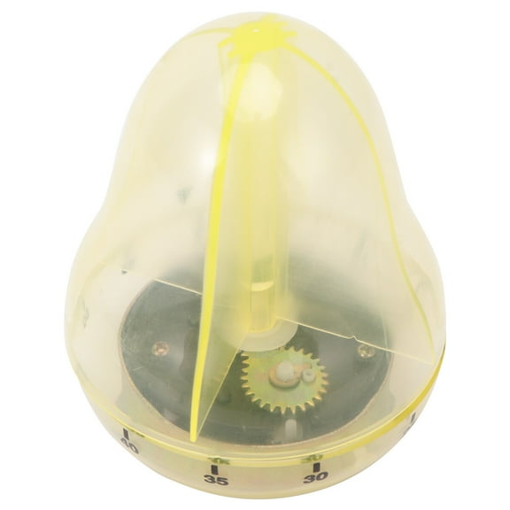 FONWILYO 1Pcs Mechanical Kitchen Timers for Cooking and Time Control with Yellow Plastic 8x8cm 3.1x3.1in