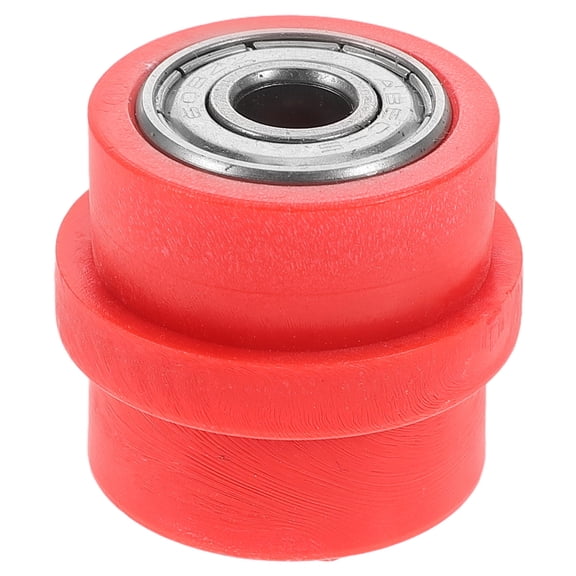 FONWILYO 1Pcs Red Plastic Chain Roller Guide for Motorcycle Maintenance and Improved Riding Experience