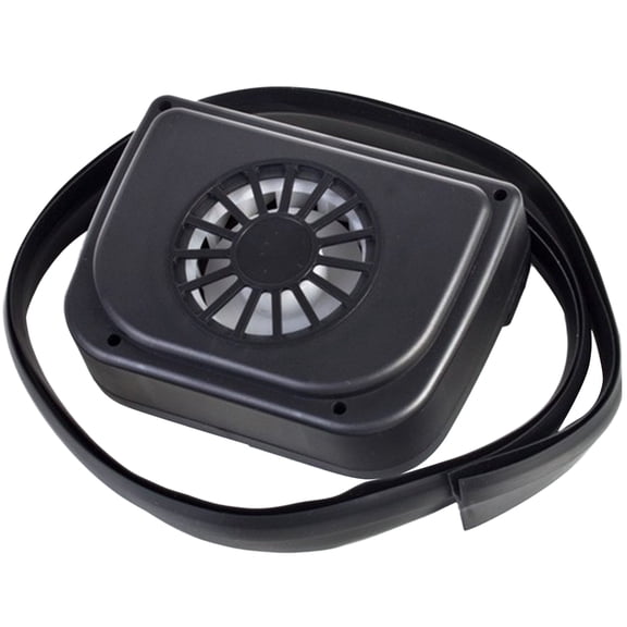 FONWILYO 1Pcs Solar Fan for Car Mini Compact Design for Efficient Air Circulation and Odor Removal