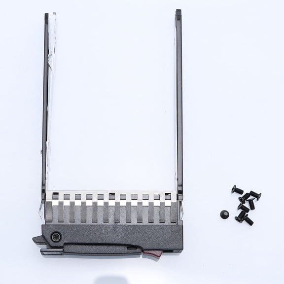 FONWILYO 1Set 2.5-Inch Black Plastic and Metal Hard Drive Tray for DL380 Server Installation