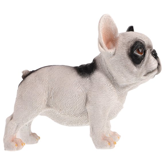FONWILYO Bulldog Resin Figurine for Lawn Garden and Home Display Durable Dog Ornament