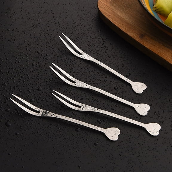 FONWILYO 20Pcs Small Fruit Forks Made Of 430 Series Stainless Steel For Everyday Use