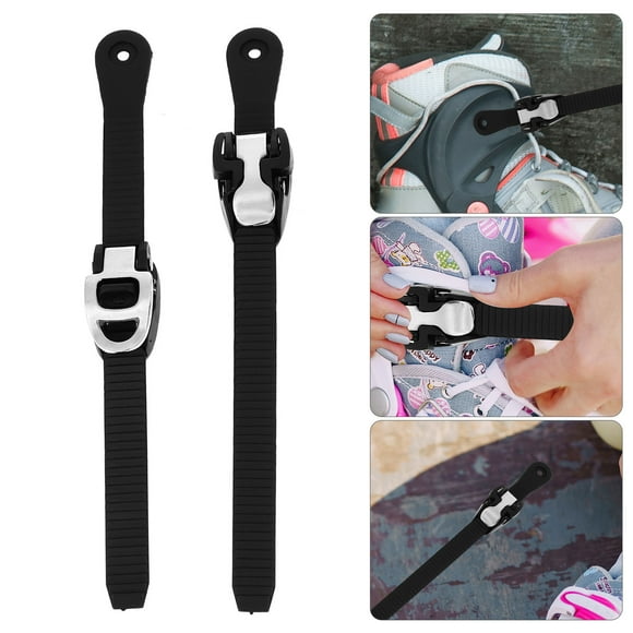 FONWILYO 2Pack Simple Design Roller Skate Buckles for Skating Shoes Durable Inline Accessories