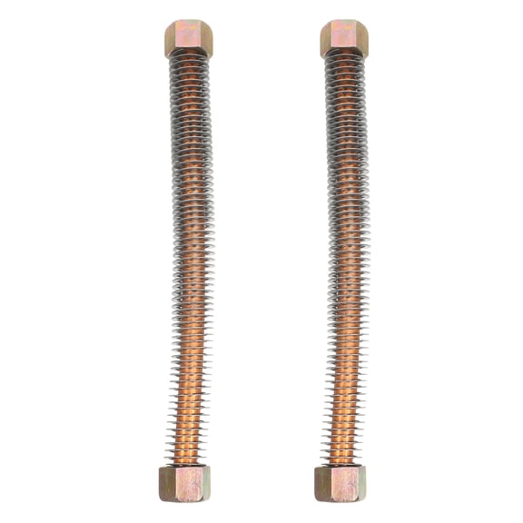 FONWILYO Durable Aluminum Air Compressor Intake Tube, High Thermal Conductivity, 2Pcs