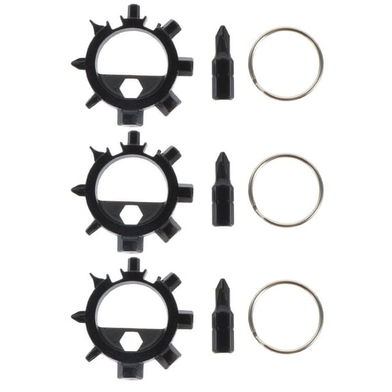 FONWILYO 3Pcs Mini Repair Tools Cycle Repair Kit Including Screwdrivers and Small Multi Tool for Bikes