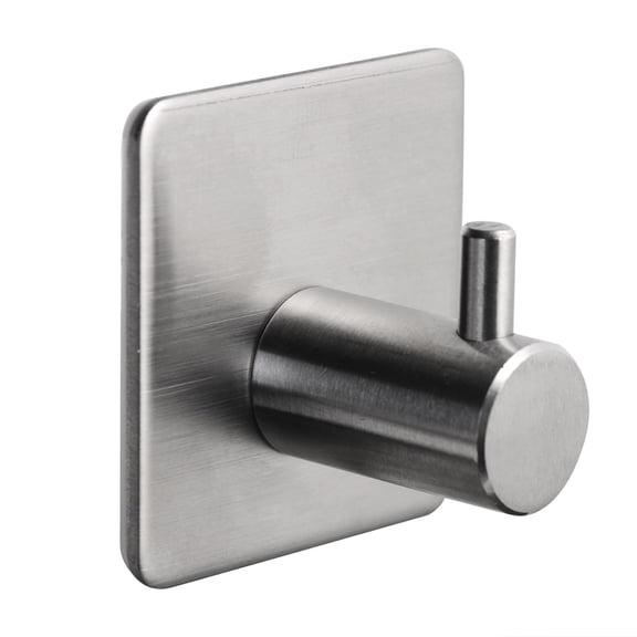 FONWILYO 4Pcs Simple Style Adhesive Hook for Wall Hanger 1.8*1.8*1.46in