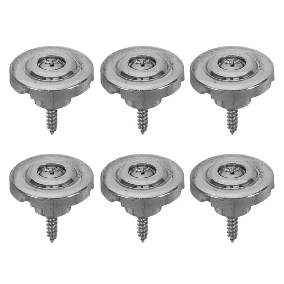 FONWILYO 6Pcs String Trees for Electric Guitar with Mounting Screws 1.2X1.2X1In