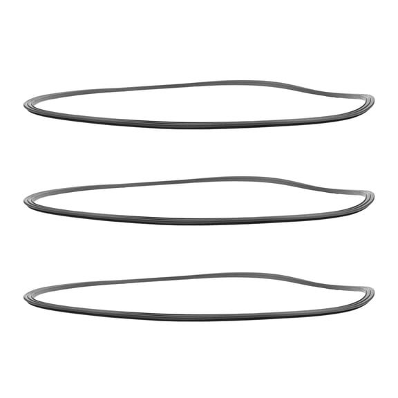 FONWILYO Bar Stool Leg Floor Protectors Rubber Nonslip Rings for Office Use 3Pcs