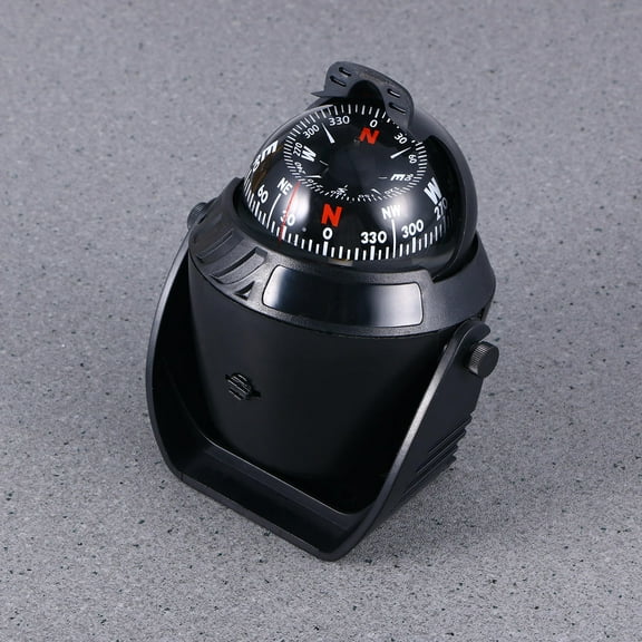 FONWILYO Compasses for Boats with 12V Powered Technology 1Pcs Black 13.7*10.2*9.4cm