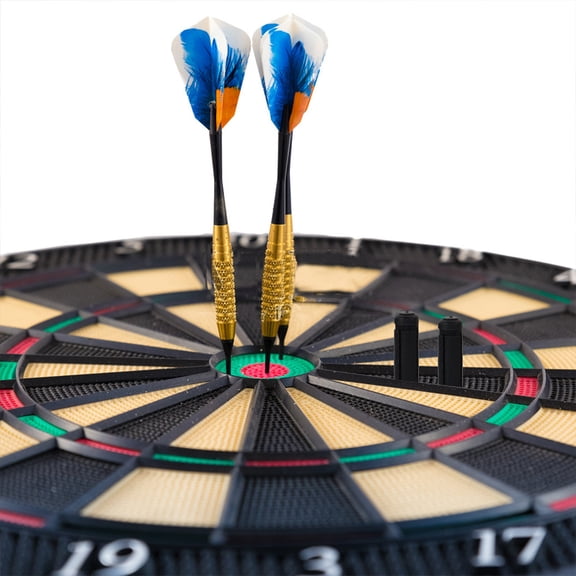 FONWILYO Dart Flight Fixator 10Pcs Sturdy Wear-Resistant Accessory for Dart Enthusiasts in Black