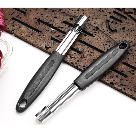 FONWILYO Fruit Core Extractor 6Pcs Cylindrical Stainless Steel Kitchen Tools for Home Baking and Cooking