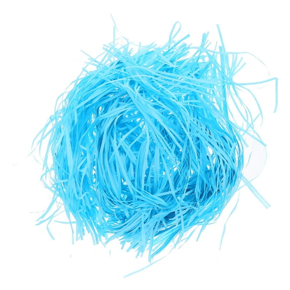FONWILYO Raffle Basket Filler Shredded Paper Sky-Blue 24.00X13.00X8.50Cm 1Set