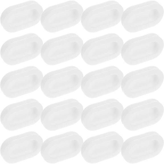 FONWILYO Rubber Savings Box Stopper 20 Pcs Easy To Replace For Diy Projects Beige