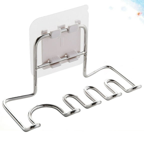 FONWILYO Shower Toothbrush Holder 1Set Silver Color for Bathrooms Home Use Hotel Rooms