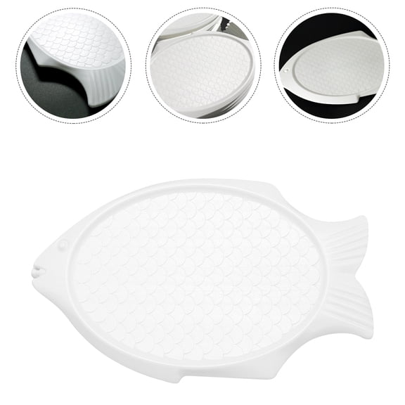 FONWILYO Sushi Plates 1Set 40X24X3CM Fish Shaped PET for Special Parties