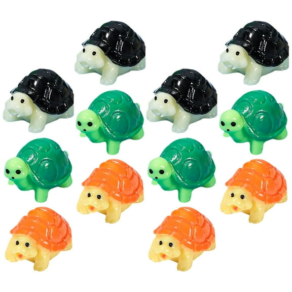 FONWILYO Vivid Small Turtle Decor 12Pcs Pack For Landscape Yards And Outdoor Terrace