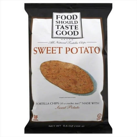 FOOD SHOULD TASTE GOOD CHIP TORTLA SWT PTO-5.5 OZ -Pack of 12