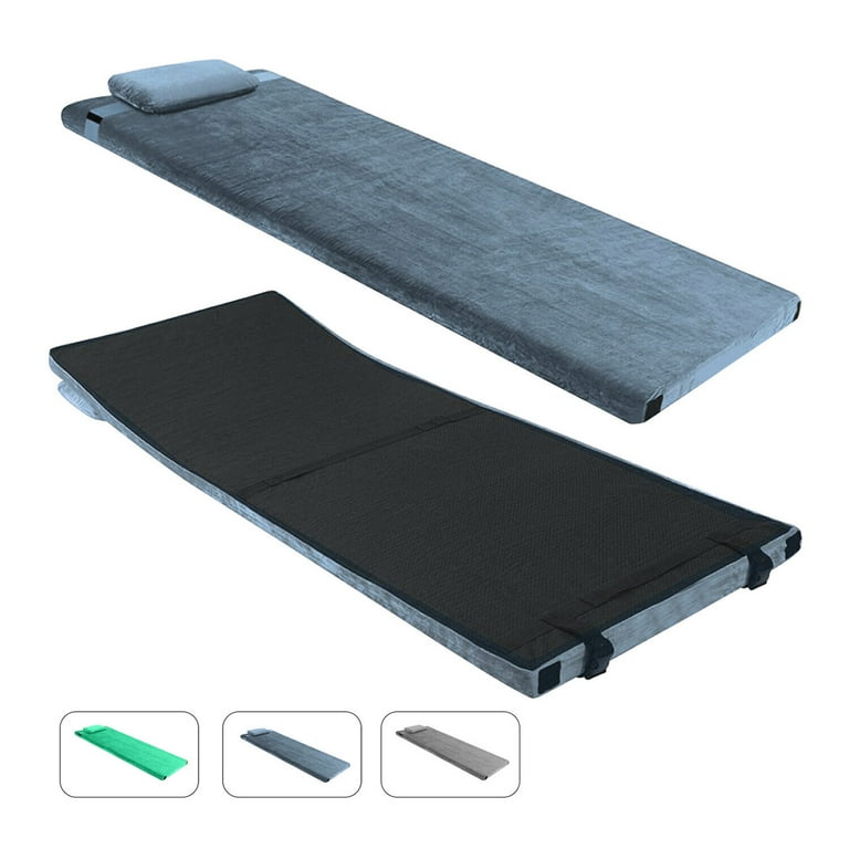 Folding sleeping top mats for adults