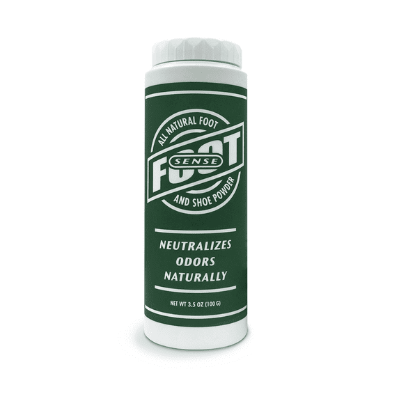 FOOT SENSE All Natural Smelly Foot & Shoe Pdr