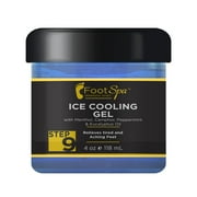FOOT SPA - Massage Cooling Gel for Pedicure Treatment with Menthol, Camphor, Peppermint and Eucalyptus Oil, Professional Strength Foot and Leg Ice Cooling Gel Therapy, Relives Tired Aching Feet, 4 oz